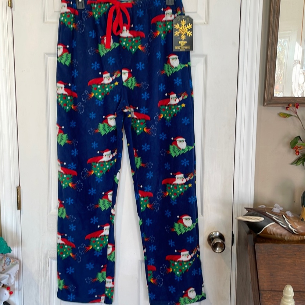 Cozy Fleece Men’s Bottoms Size Large